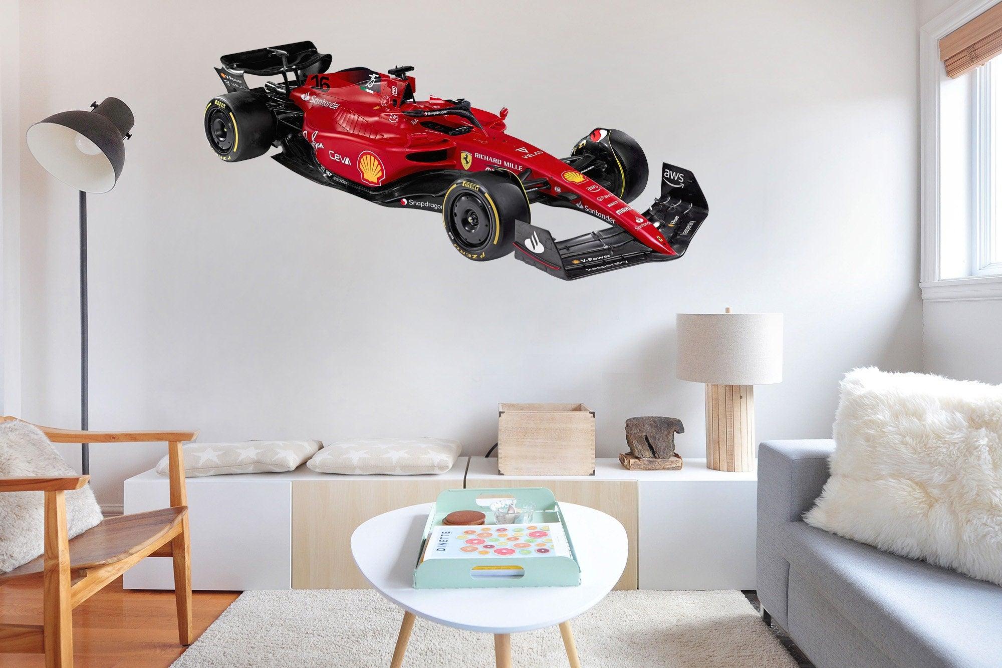 Formula 1, 2022 Ferrari #16 Charles Leclerc, Wall Decal Sticker 014