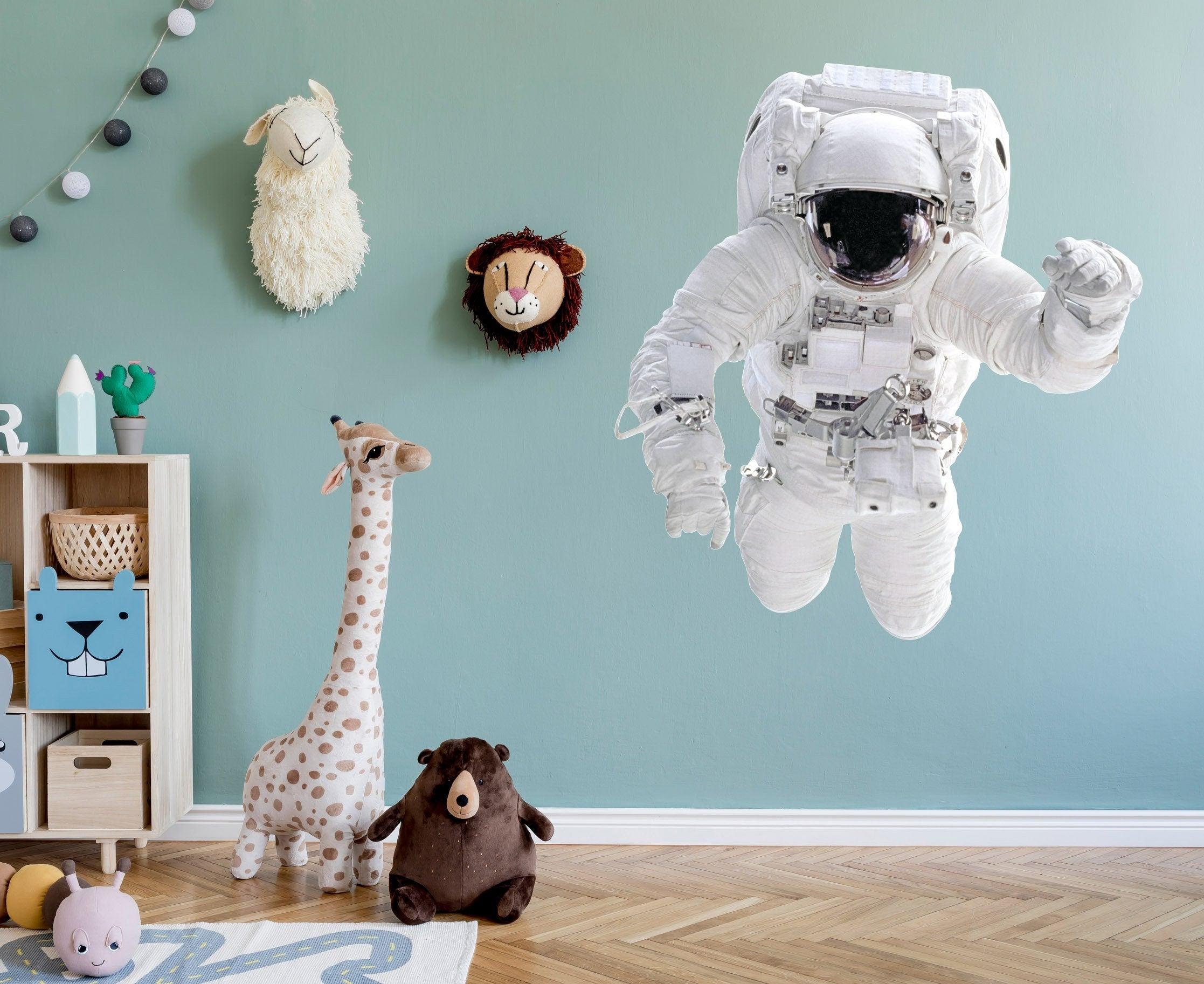 Astronaut Wall Decal, Removable Wall Sticker