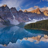 Emerald Lake with Rocky Mountains, Wallpaper, Peel-N-Stick and Removes Easily Anytime