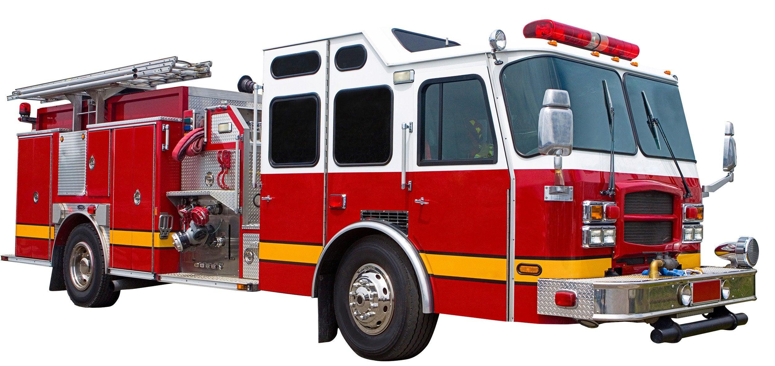 Fire Truck, Fire Engine, Wall Decal Sticker