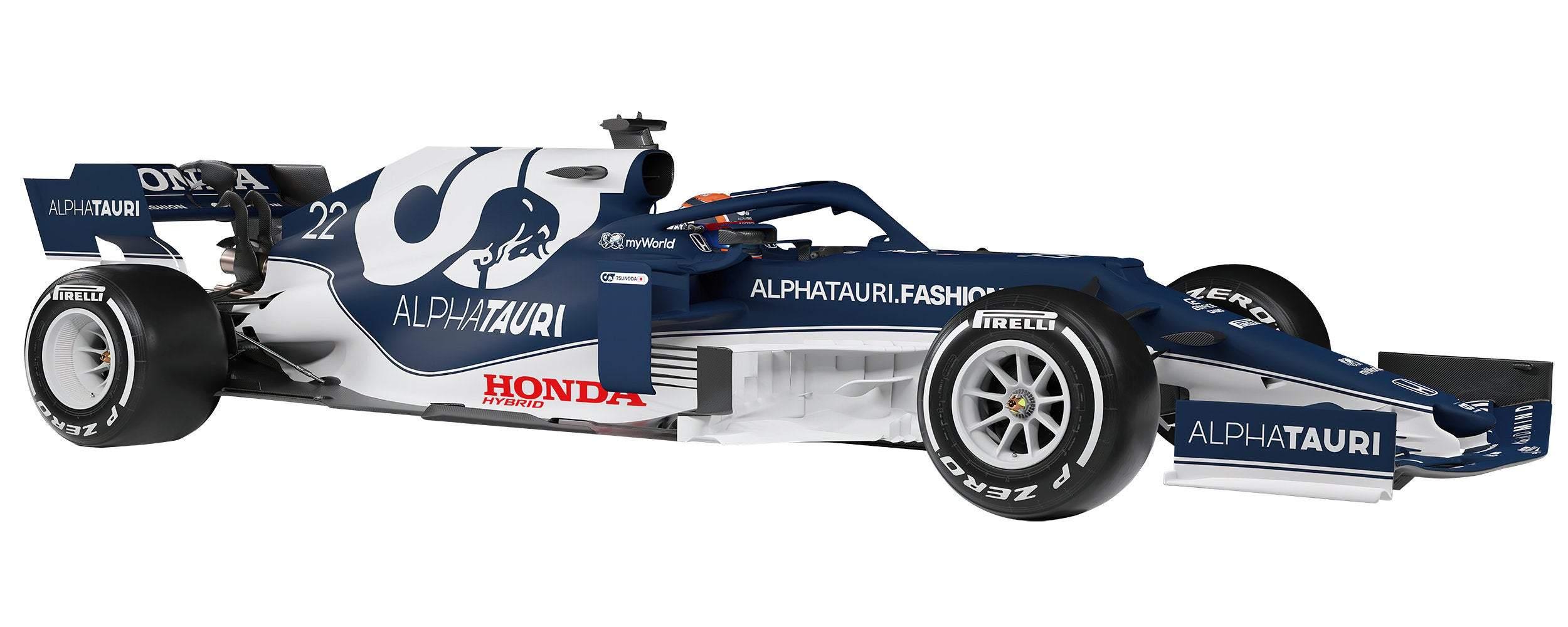 Scuderia Alpha Tauri, F1 Race car, Wall Decal Sticker