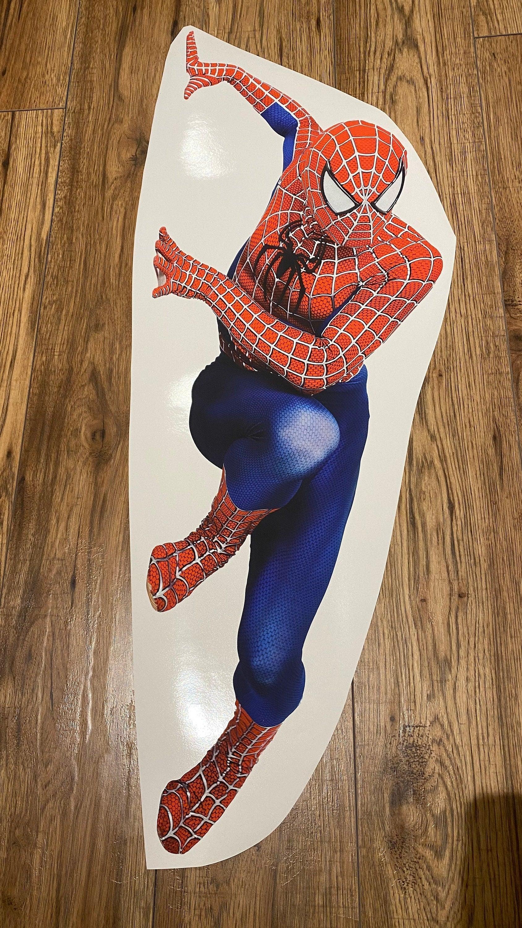 Spiderman Decal is a great addition to any Kids Room and 100% No Wall Damage