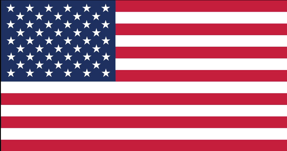 Flags American flag, Peel-N-Stick decal
