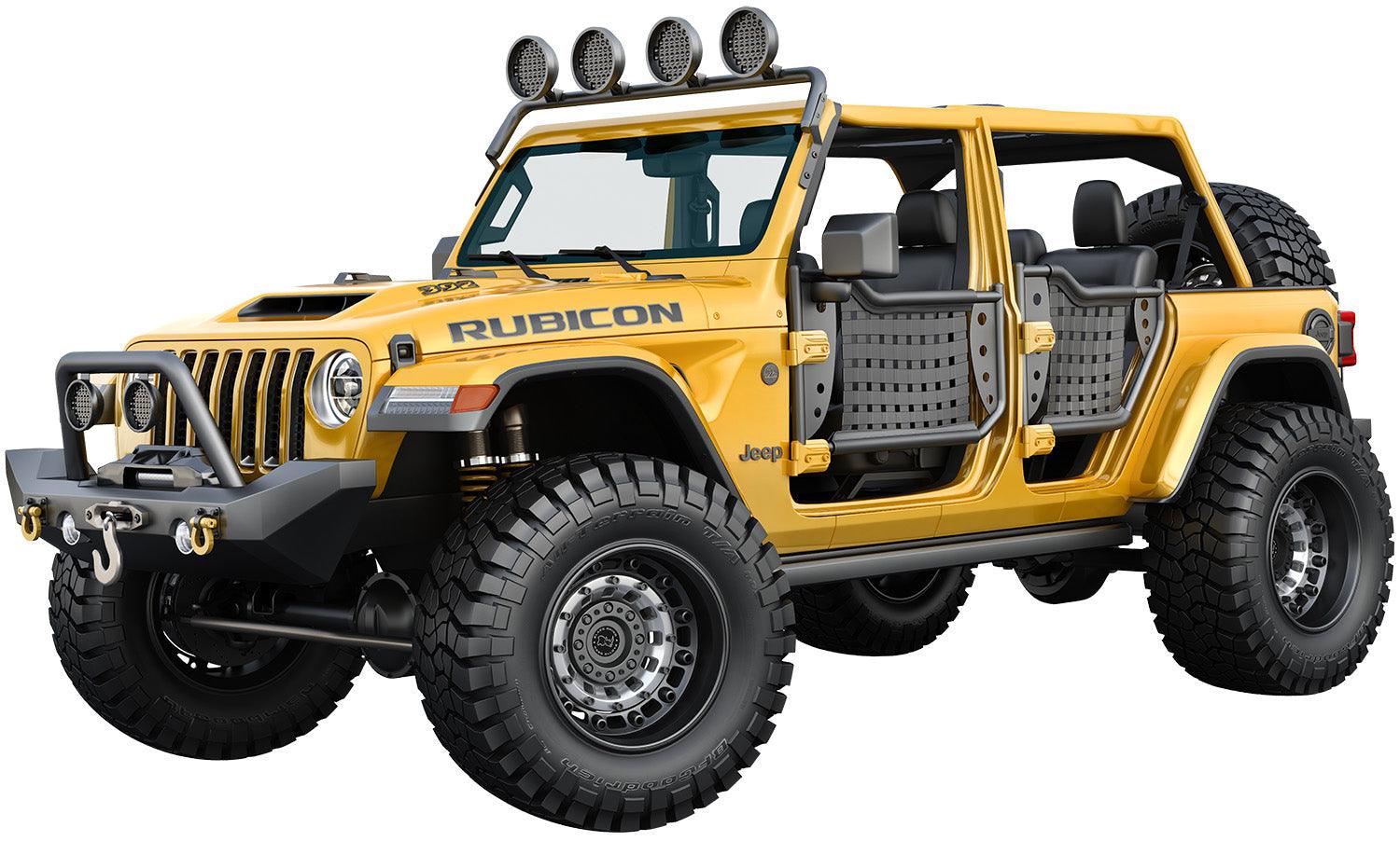4x4 Jeep Rubicon 391 Multi Colour Removable Peel-N-Stick Wall Decal Sticker 038