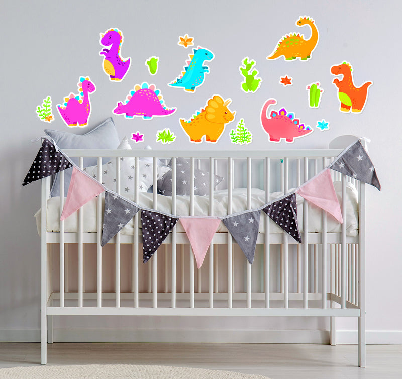 Dinosaur Sticker Sticker Packs,  Wall Decal Sticker, Removable with NO wall Damage!