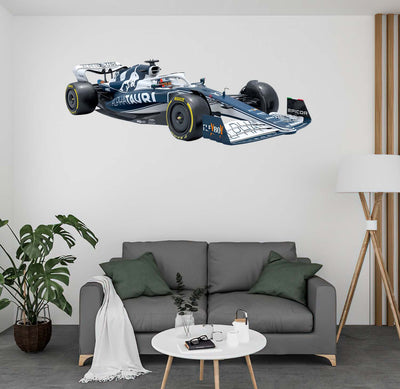 Pierre Gasly Alphatauri 2022 #10, F One Race car, Wall Decal Sticker, Removable Peel-N-Stick 027