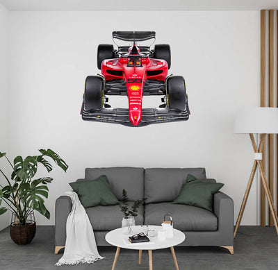 #55 Wall Decal Sticker, 2022 Charles Leclerc Formula Race Car, Removable and Easy to install 014