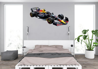 RB19 2023 Wall Decal Sticker Max Verstappen Car, Removable Peel-N-Stick 043