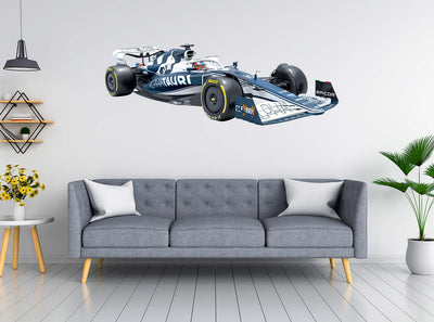 Pierre Gasly Alphatauri 2022 #10, F One Race car, Wall Decal Sticker, Removable Peel-N-Stick 027