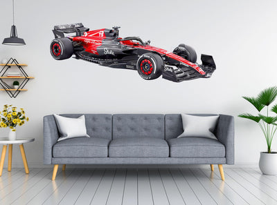 CoolWalls.ca Cars Alfa Romeo C43 F1 2023 Side view, Wall Decal Sticker, Formula 1 Stickers, F1 Decal