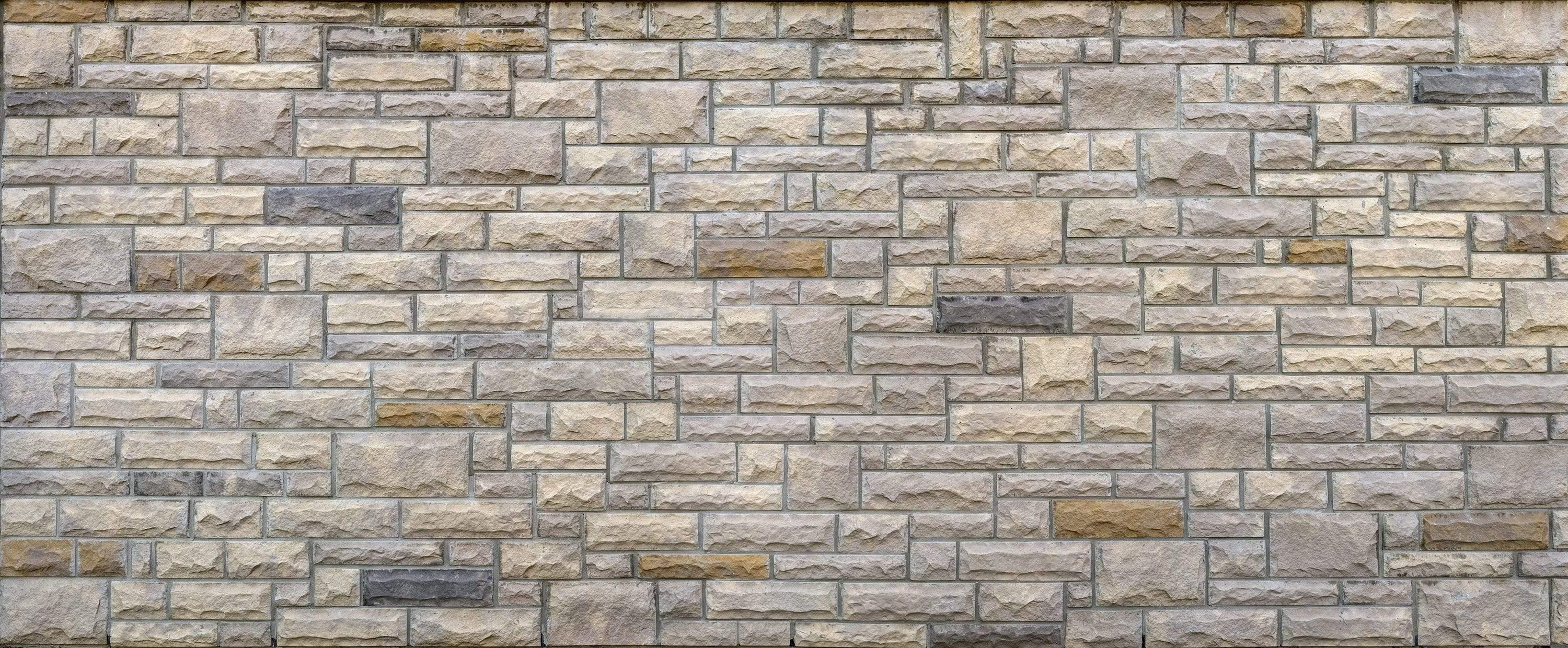 Big bricks wall MegaPixel image wallpaper