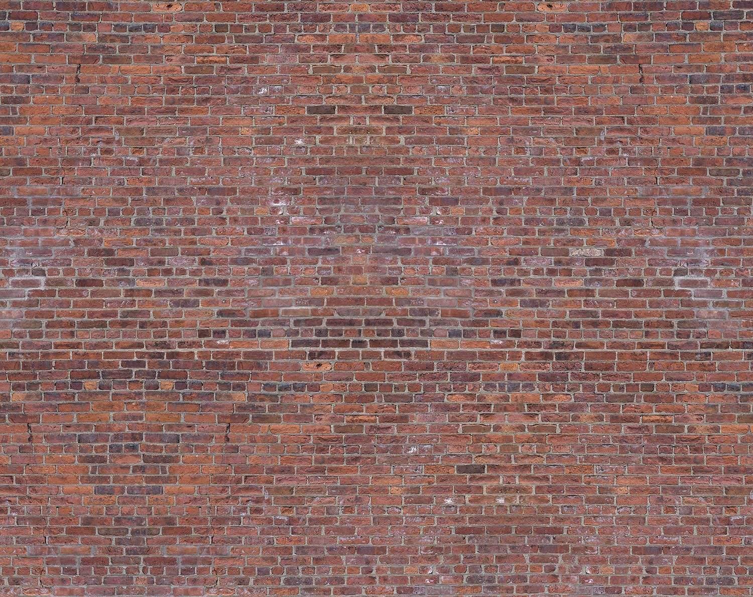 Brick Wall 5 wall paper wall mural of a brick wall. Peel-N-Stick wall paper