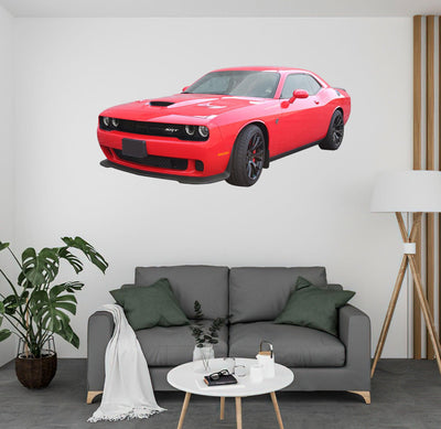 CoolWalls.ca Home Decor Decals Dodge HellCat SRT wall Decal, PEEL-N-STICK, REMOVABLE