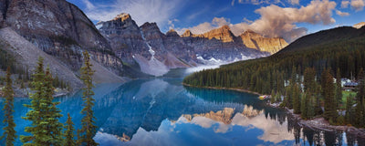 Emerald Lake with Rocky Mtns