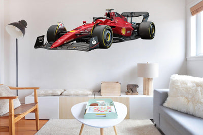 Ferrari 2022 #16 F1-77 Side view, Wall Decal Sticker, Formula 1 Stickers, F1 Decal