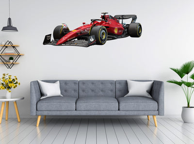 Ferrari 2022 #16 F1-77 Side view, Wall Decal Sticker, Formula 1 Stickers, F1 Decal