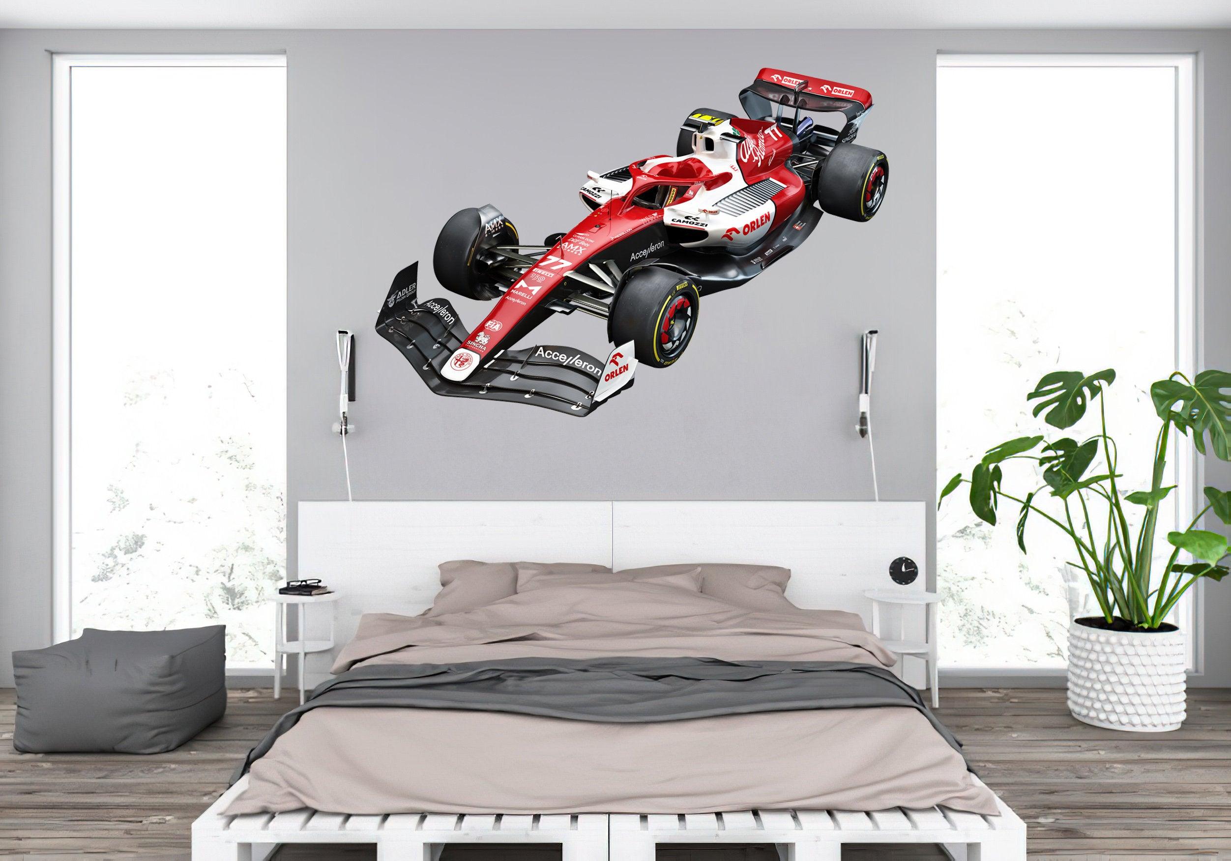 Formula 1, F1, Alfa Romeo C42 2022 Removable Wall Decal Sticker 024