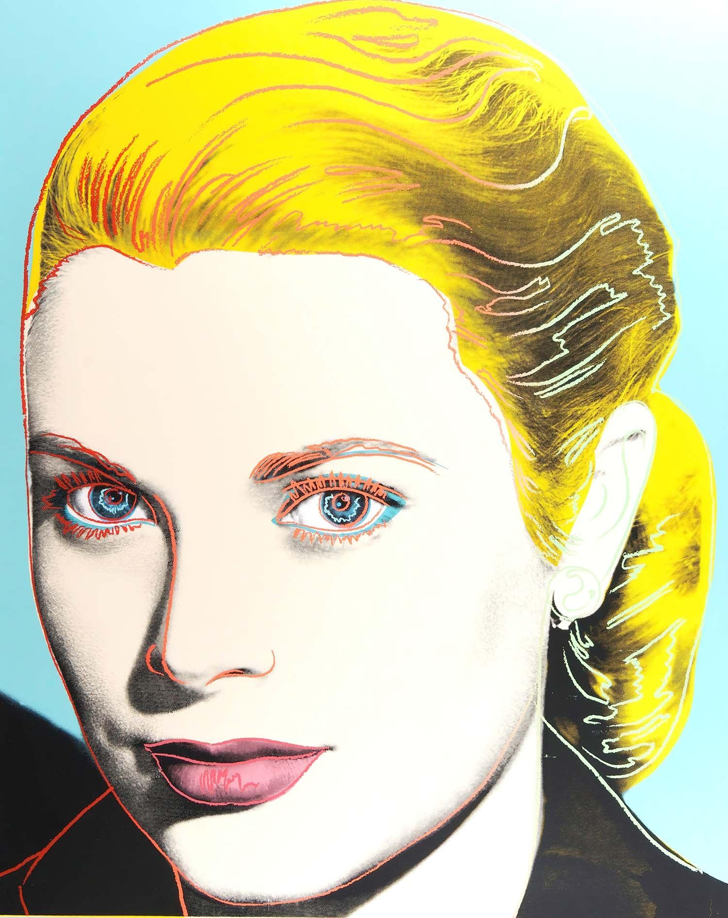 CoolWalls.ca Posters, Prints, & Visual Artwork 15" x 19" Grace Kelly Andy Warhol Poster Vintage Artwork: Peel_n_Stick onto the wall, wallpaper like fabric