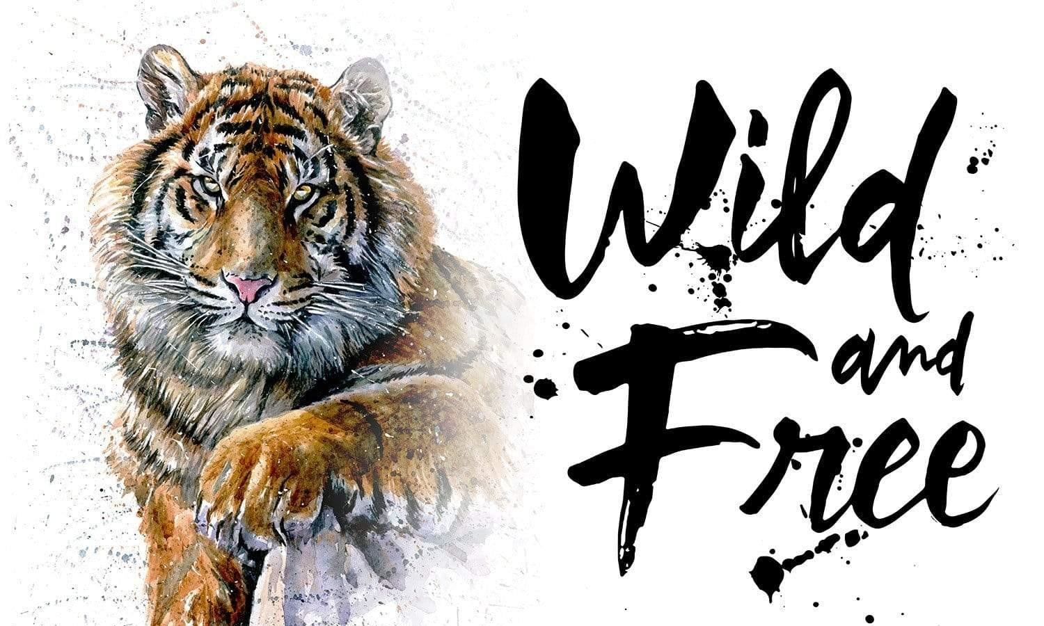 Wild and Free Tiger