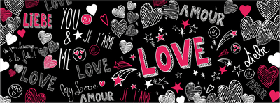 Love Vector Word Wall