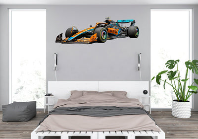 Mclaren MCL36 Side 2022 Wall Decal Sticker, Formula1 Formula 1 sticker, 021