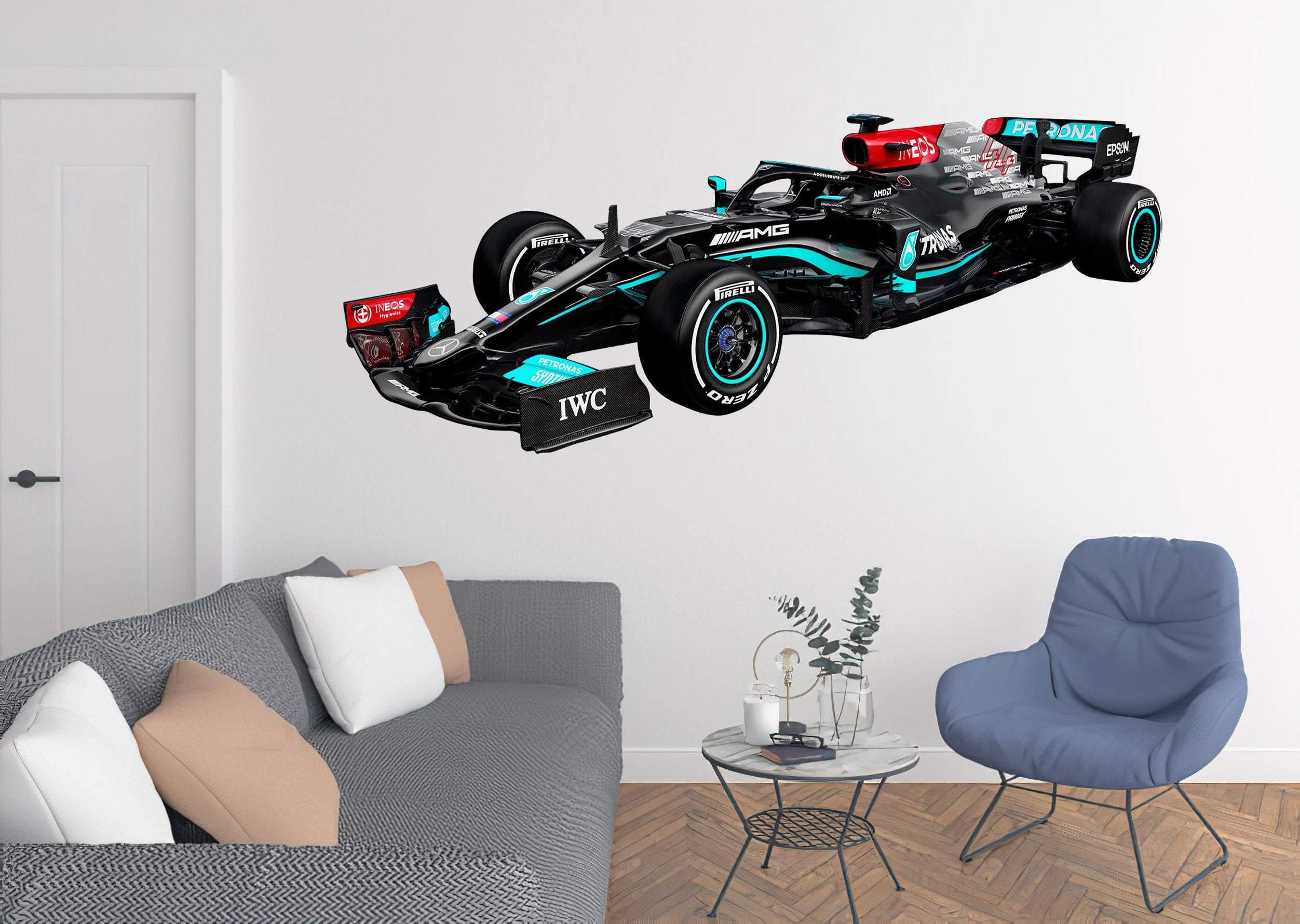 Mercedes Formula 1 Race Car Wall Decal Sticker