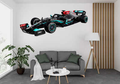 Mercedes Formula 1 Race Car Wall Decal Sticker