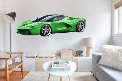 Multi Colour 2014 Ferrari Laferrari Multi Colour wall Decal 041