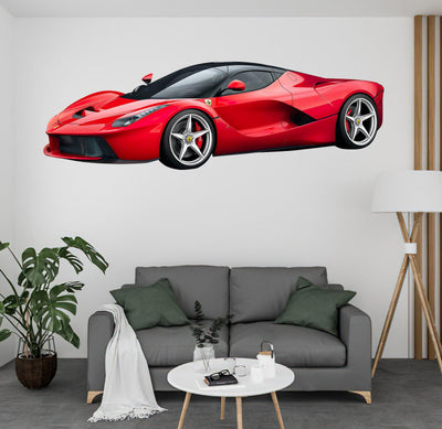 Multi Colour 2014 Ferrari Laferrari Multi Colour wall Decal 041