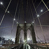 NYC Bridge at Night From Top