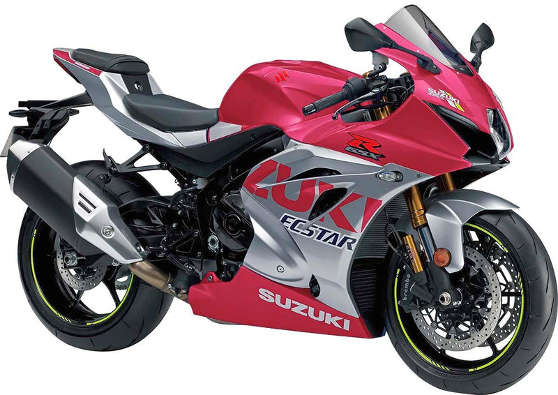 Suzuki GSX-R Sport Bike in multi colours wall decal