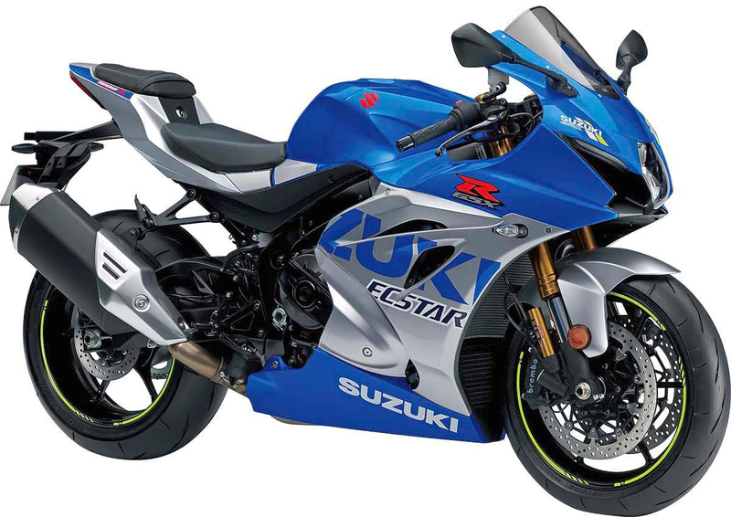 Suzuki GSX-R Sport Bike in multi colours wall decal