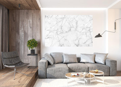 CoolWalls.ca Posters, Prints, & Visual Artwork White Marble with grey viens background