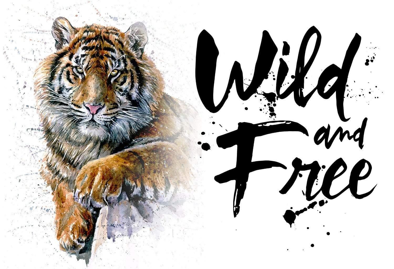 Wild and Free Tiger