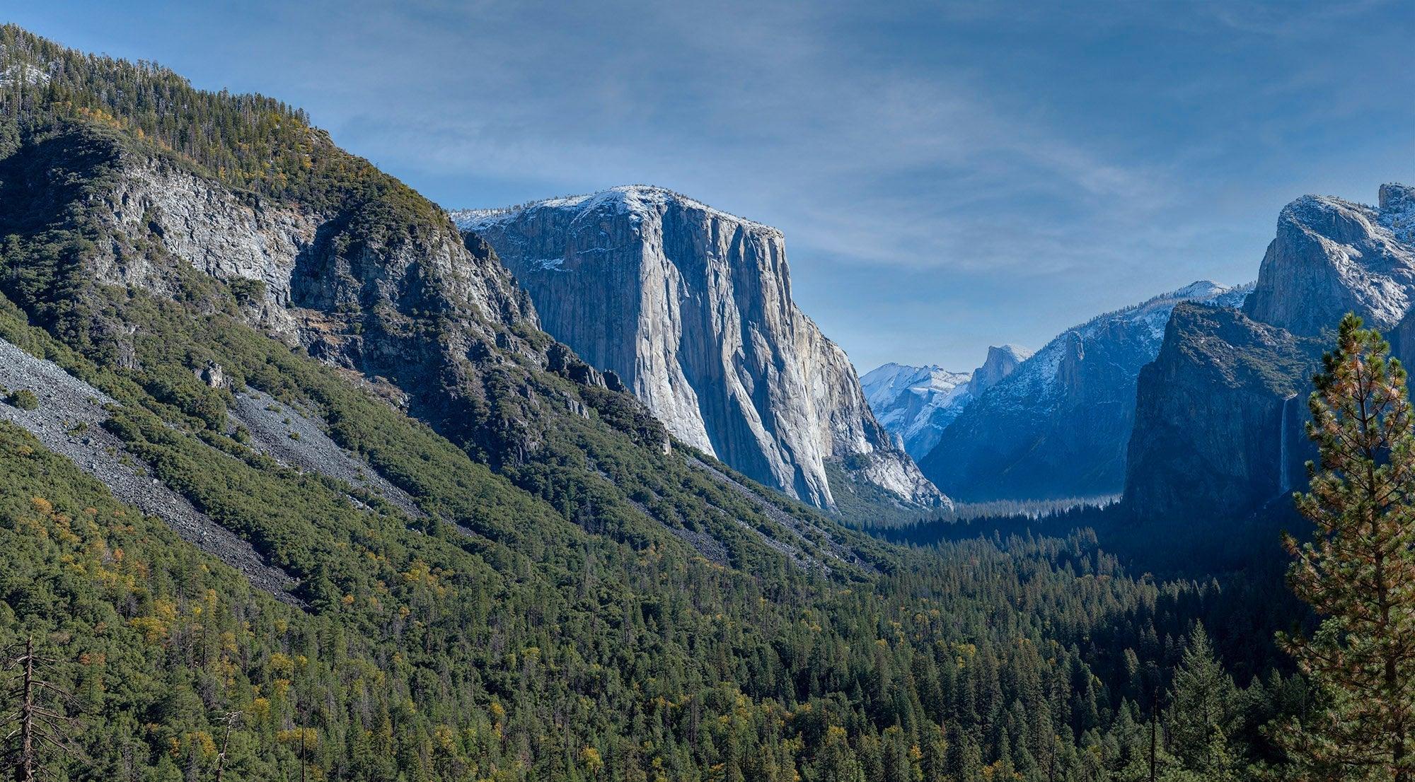 CoolWalls.ca Background Yosemite El Capitan Daytime image, High resolution GigaPixel Image